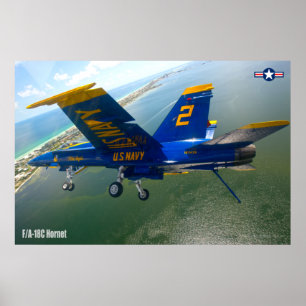 POSTER F/A-18C HORNET