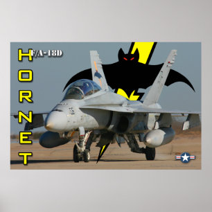 Poster F/A-18D Hornet