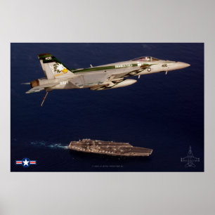 POSTER F/A-18E SUPER HORNET