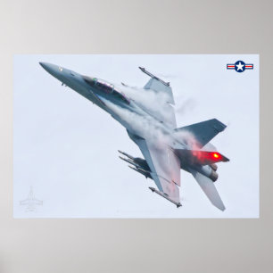 POSTER F/A-18F SUPER HORNET