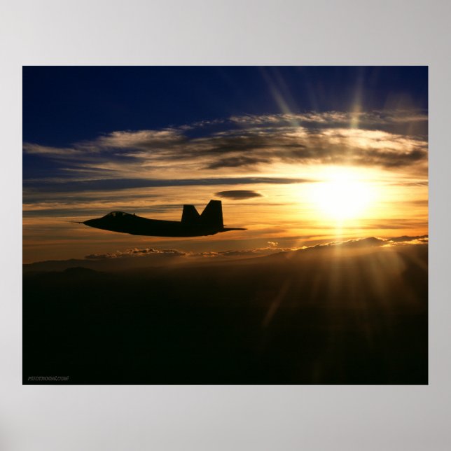 Poster F/A-22 Raptor (Devant)