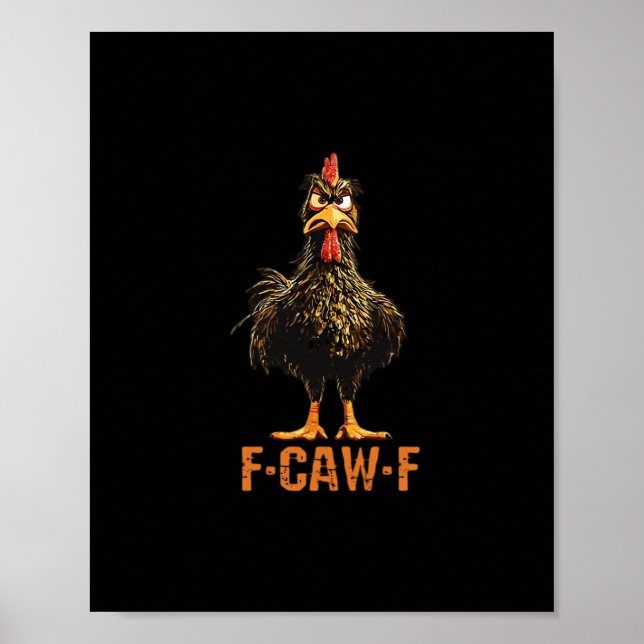Poster F-Caw-F Creative Casual (Devant)