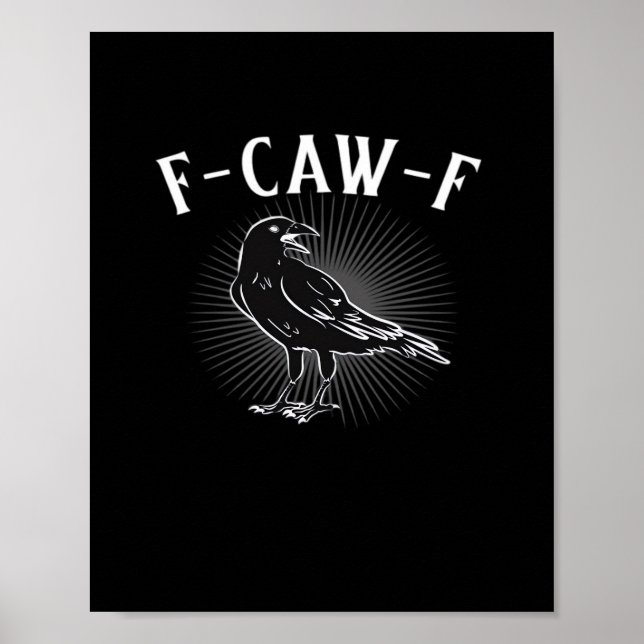 Poster F-Caw-F Funny Casual (Devant)