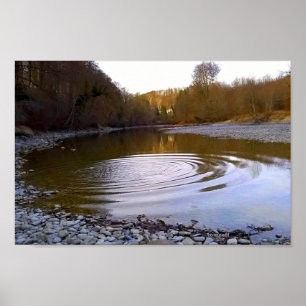 Poster F R I E D E N au bord de la rivière