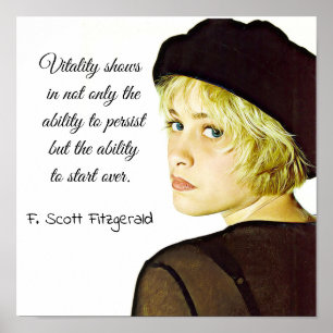 Poster F. Scott Fitzgerald