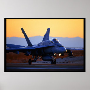 Poster FA-18 Hornet