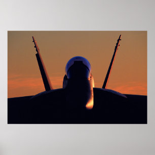 Poster FA-18 Hornet