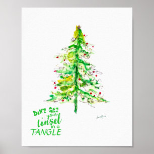 Poster Fa La La La La Tree