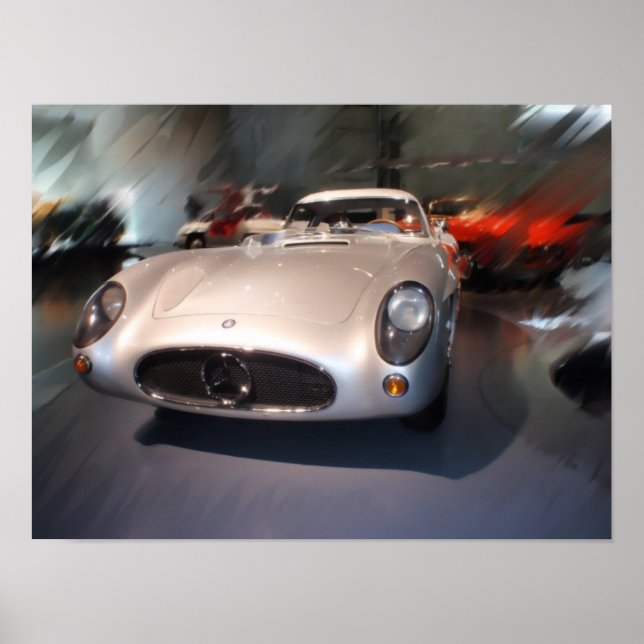 Poster Fab 300SL Gullwing (Devant)