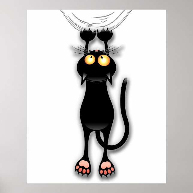Poster Fabric de Cat funny (Devant)