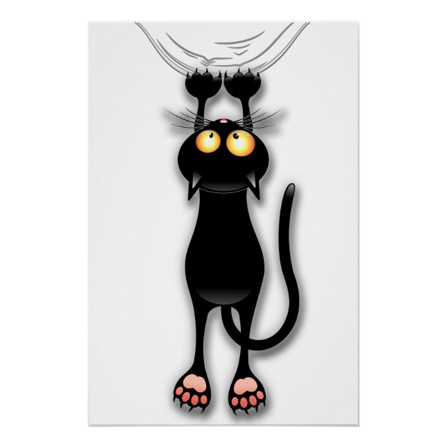 Poster Fabric de Cat funny (Devant)