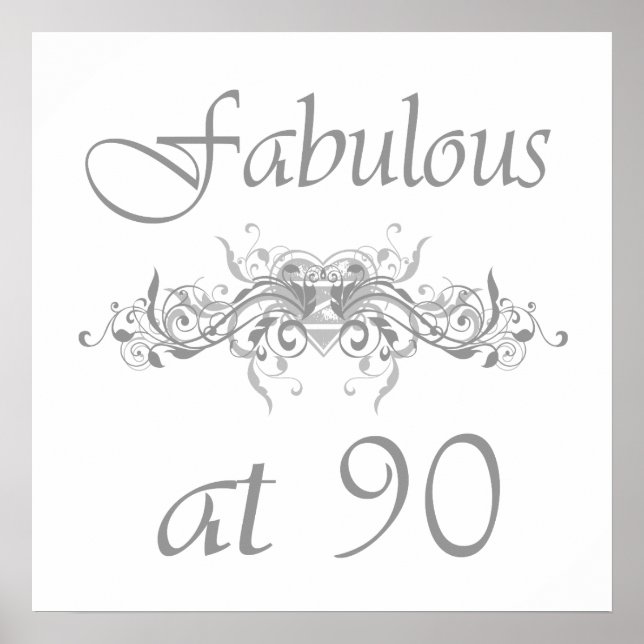 Poster Fabuleux À 90 Ans (Devant)