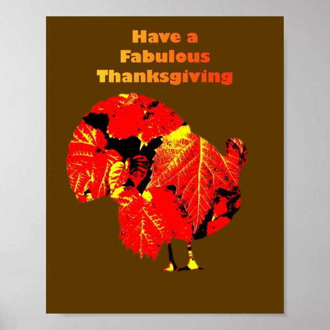 Poster Fabuleux Thanksgiving (Devant)