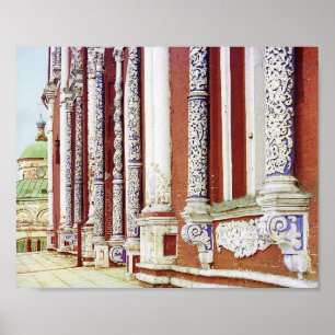 Poster Facade d'Assomption - Photo couleur Vintage 1912