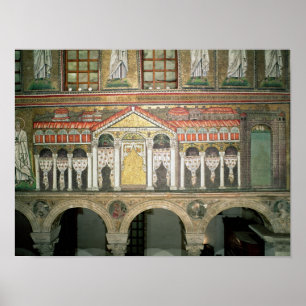 Poster Façade de Palazzo di Teodorico, 527-99