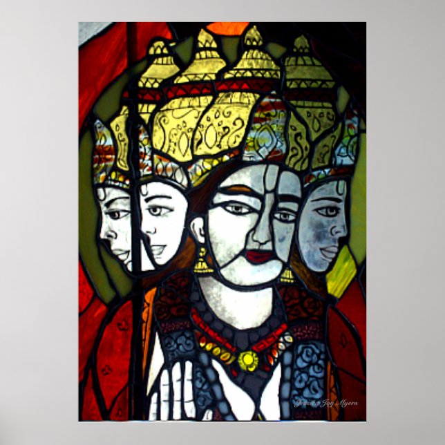 Poster Face de Brahma (Devant)