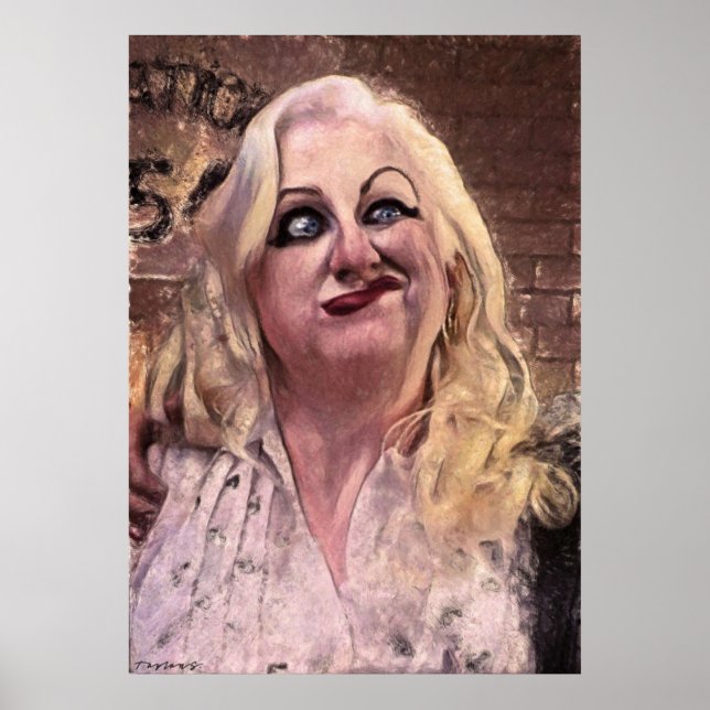 Poster Face de hachure (Devant)