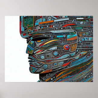 Poster Face de pierre