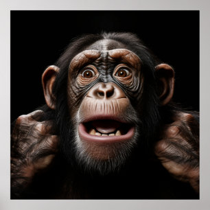 Poster Face de singe