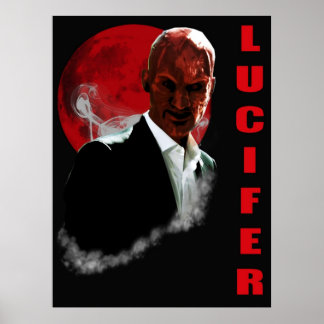 Poster Face du diable de Lucifer