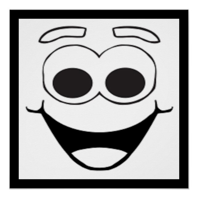 POSTER FACE HEUREUSE (Devant)