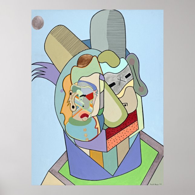 Poster "Face intérieure" par Ruchell Alexander (Devant)