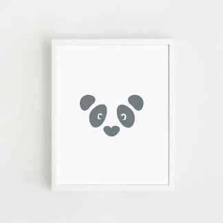 Poster Face Panda