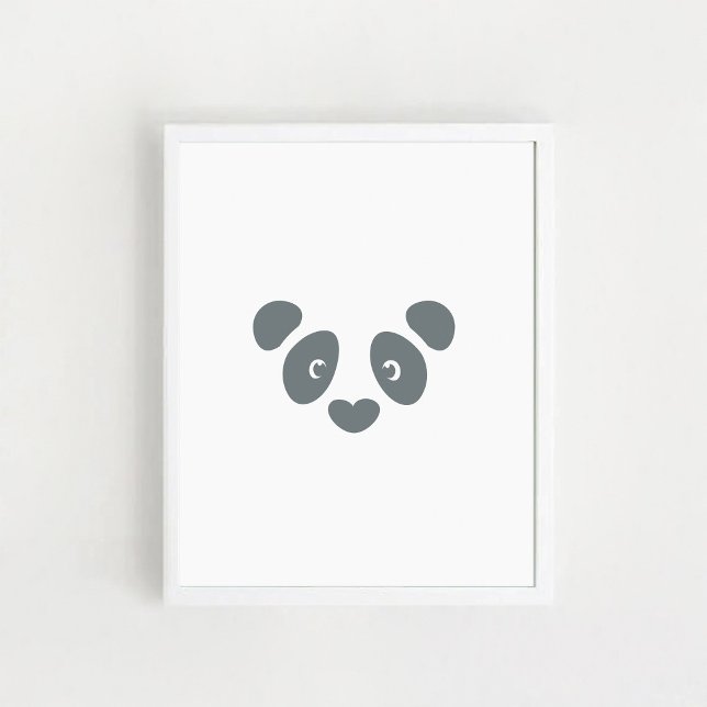 Poster Face Panda (Créateur téléchargé)