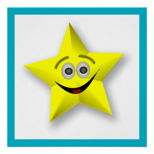 POSTER FACE STAR