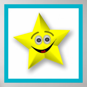 POSTER FACE STAR