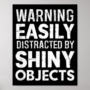 Poster Facilement distrait