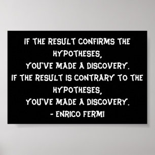 Poster Fade a Discovery Science Experiment