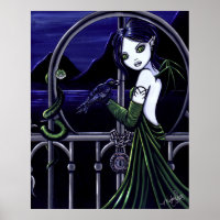 Faery gothique du monde souterrain "Hecate"