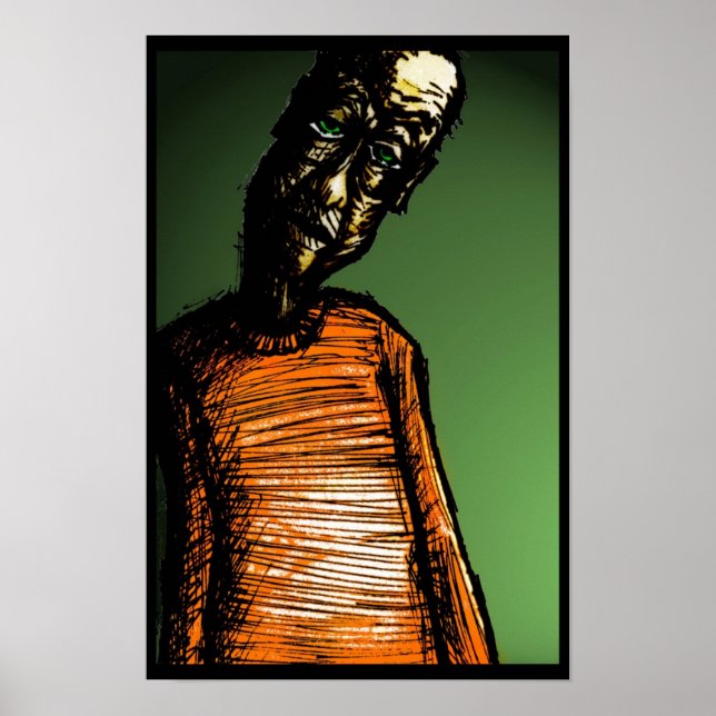 Poster faible impact sonore - Customisé (Devant)