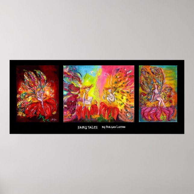 POSTER FAILLES DE FLEURS DANS LE NIGNT (Devant)