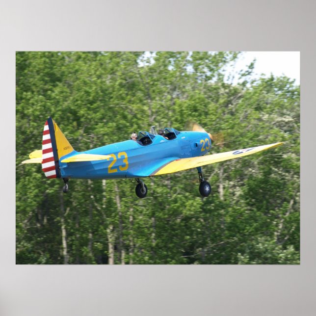 Poster Fairchild PT-19 Cornell. (Devant)