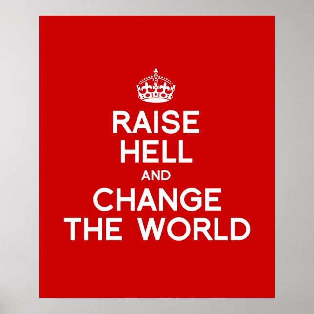 POSTER FAIRE ENTENDRE ET CHANGER LE MONDE (Devant)