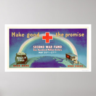 Poster Faire le bien de la promesse - 2nd War Fund (US000