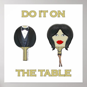 Poster Faire Ping Pong Table