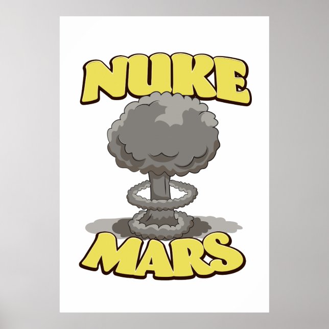 Poster Faire sauter Mars (Devant)