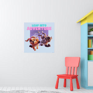 Poster Faire un bond dans l'aventure