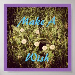 Poster Faire un voeu