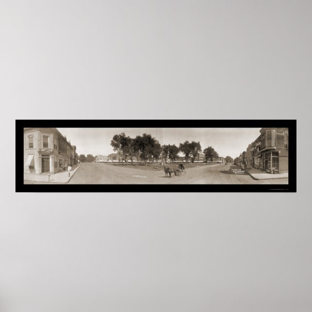 Poster Fairfield, IA Photo 1907 (Devant)