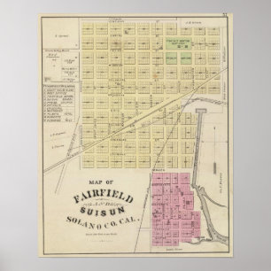 Poster Fairfield, Suisun