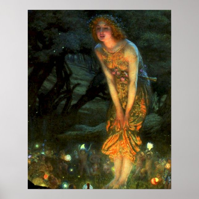 Poster Fairy Circle Fairies Midsummer Eve (Devant)