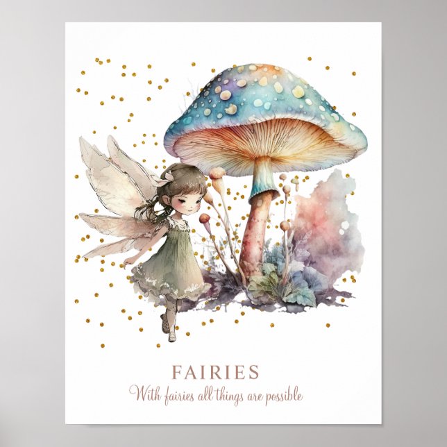 Poster Fairy dit la chambre de la fille (Devant)