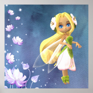 Poster Fairy Floral