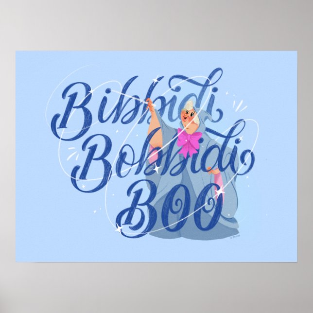 Poster Fairy Godmother - Bibbidi Bobbidi Boo (Devant)