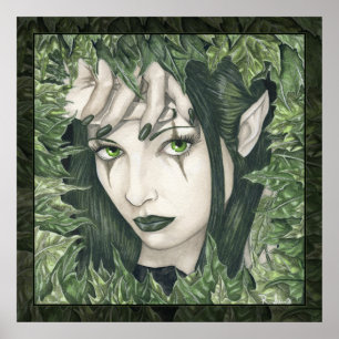 Poster Fairy of the Dark Forest