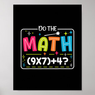 Poster Fais Le Calcul 67 Mème Correspondre Professeur Drô